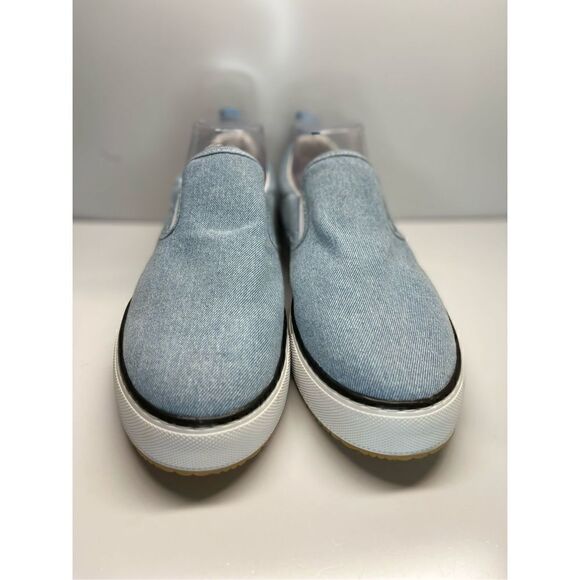 Marc Fisher Cassee Slip  On Denim Women Sneaker Size 10M (C6) - Picture 4 of 11